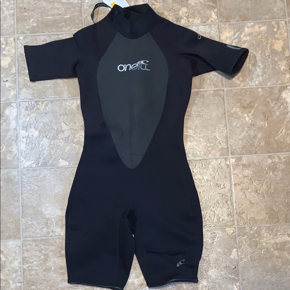 NWT O'Neill Black Short Sleeve Wetsuit